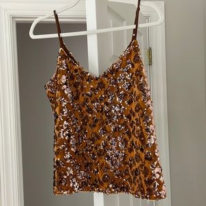 Sequin Anthropologie Top, NWT